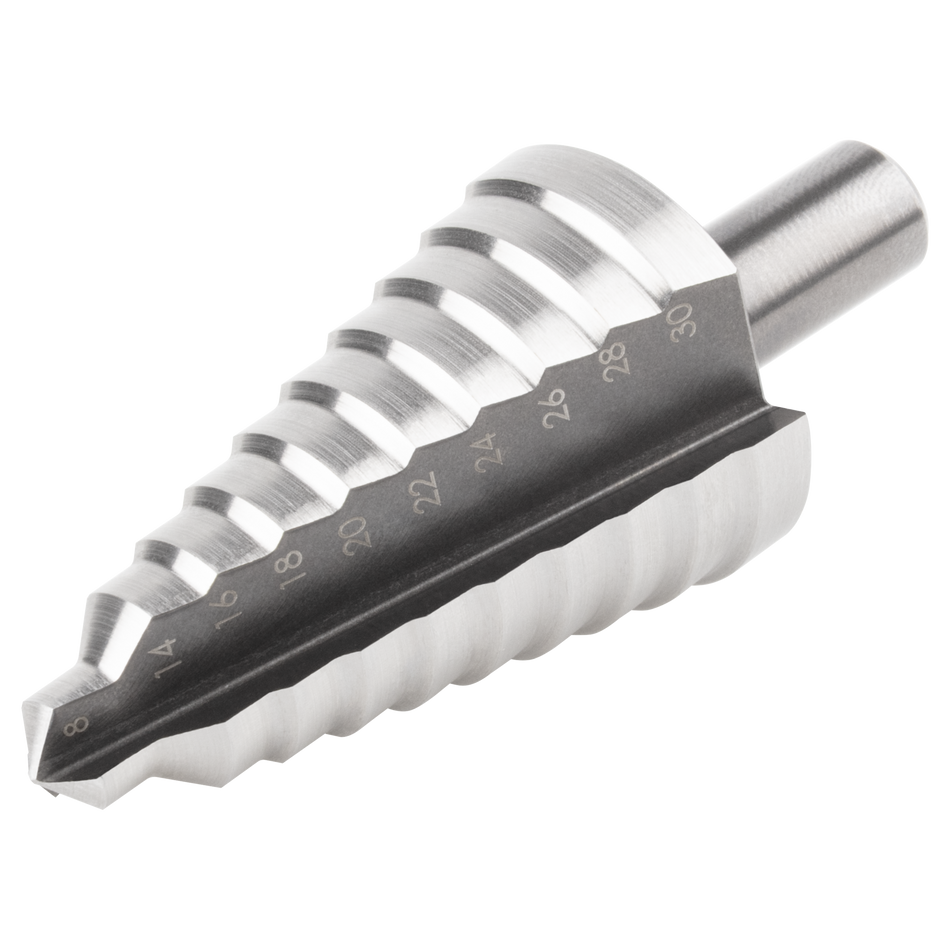 HSS Step Drill Bit, Ø 8–30 mm