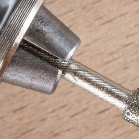 Diamond Mounted Point Set, Spherical and Tapered, 3 Pcs.