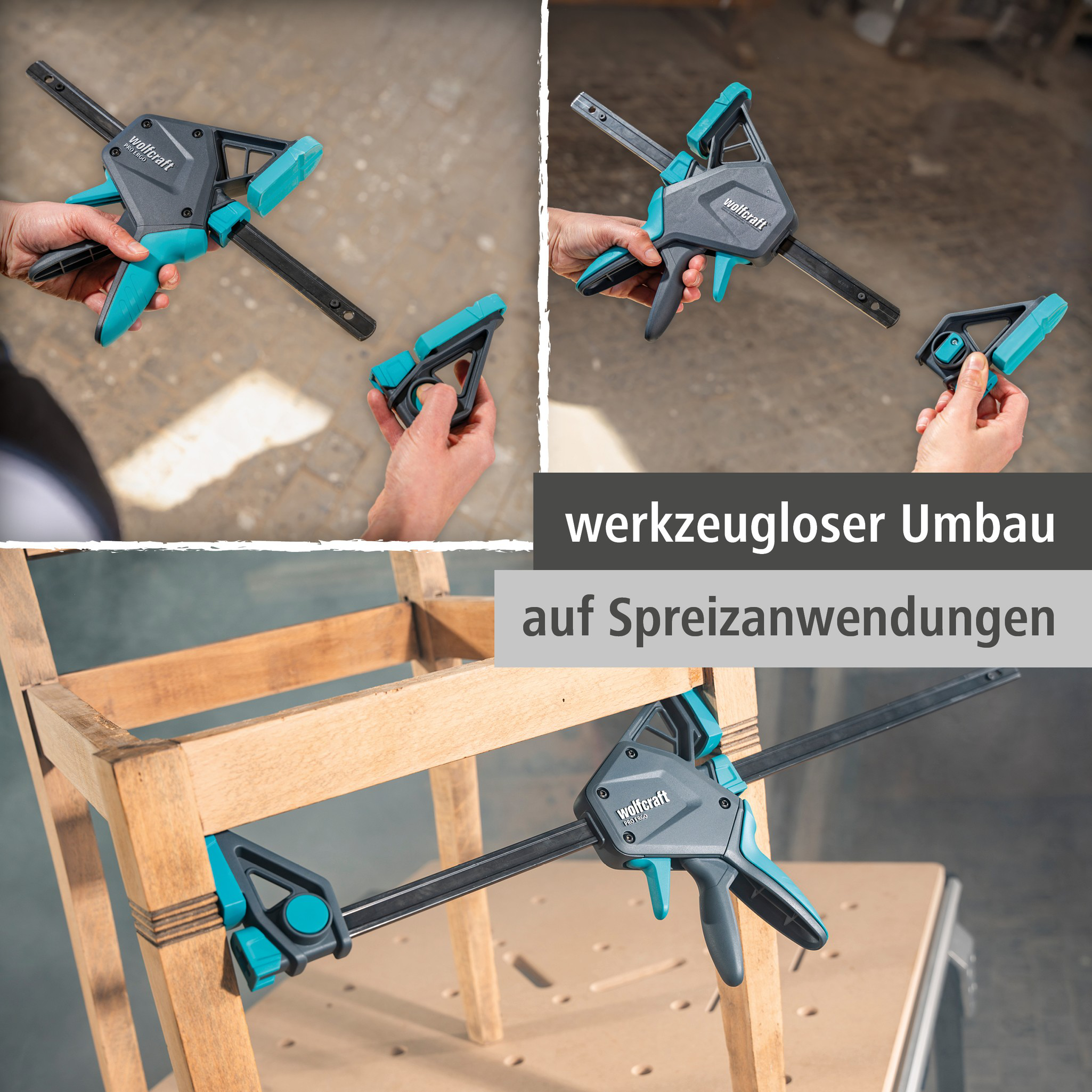 PRO ERGO One-Hand Clamp