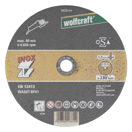 Cutting Discs for Stainless Steel, extra thin, Ø 230 mm