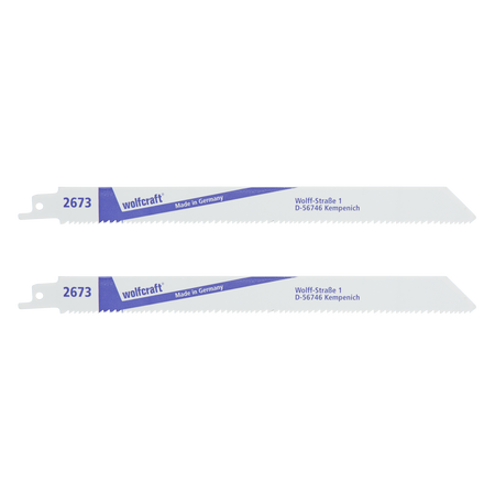 BIM Sabre Saw Blades, wood with nails, plastic, steel, rough cut - Image 1