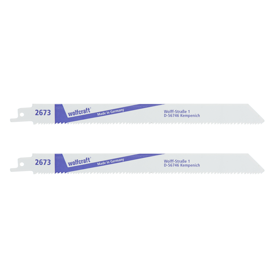 BIM Sabre Saw Blades, wood with nails, plastic, steel, rough cut - Image 1