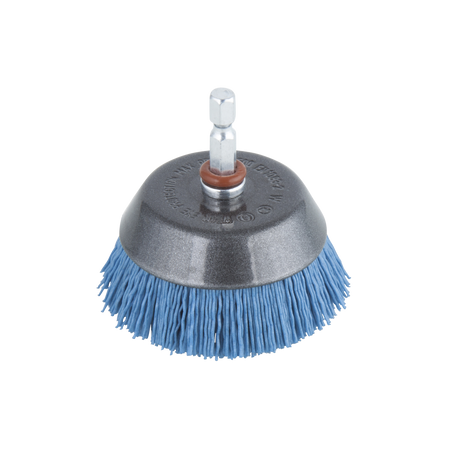 Nylon Wire Cup Brush, soft, Ø 65 mm