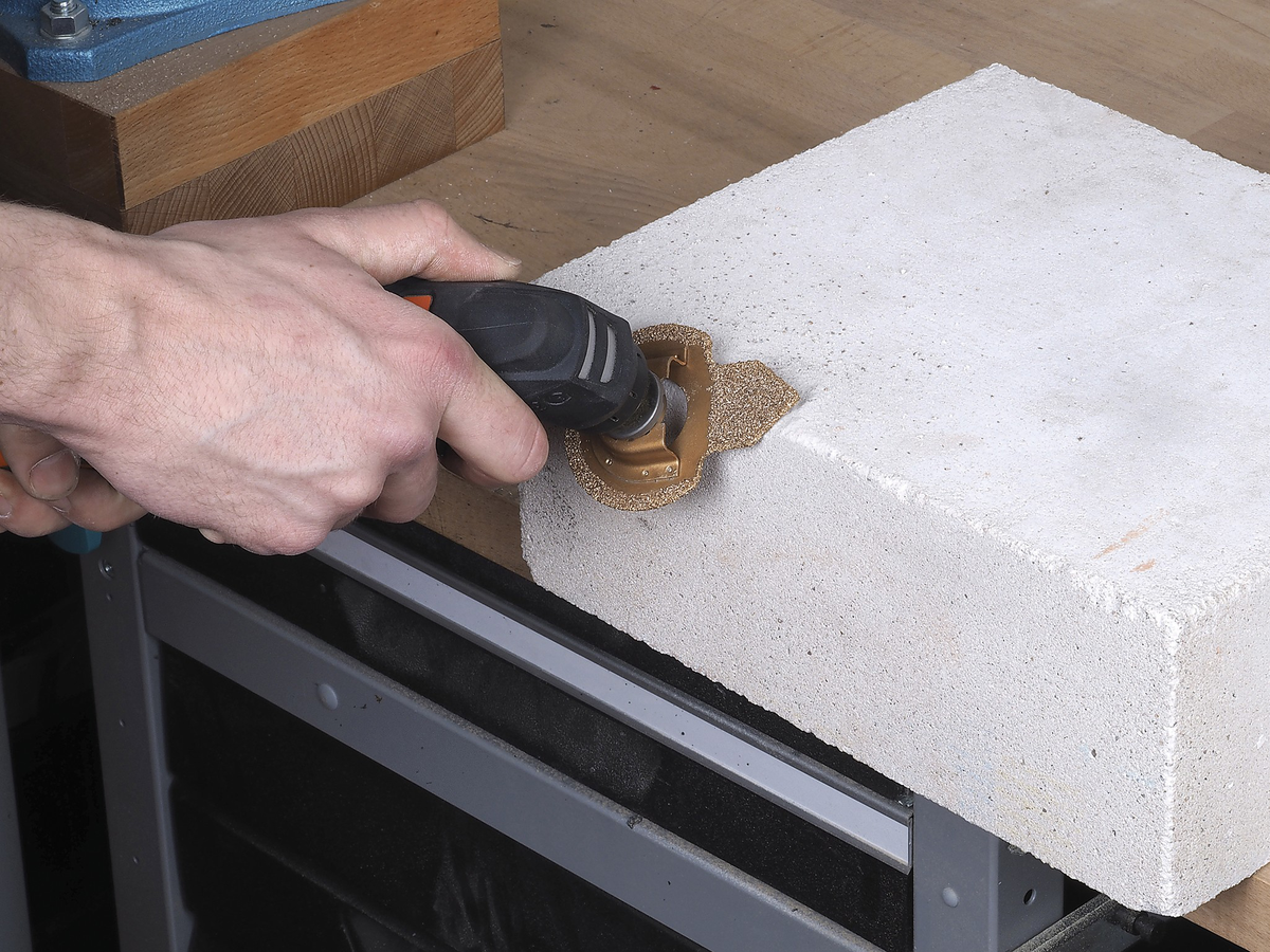 Tungsten Carbide Coated Grinding Cutter “PRO”, universal receptacle, mortar residue and cement joints, Ø 65 mm