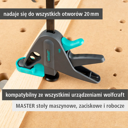 PRO 65-150-W Work Table Clamp (pl)