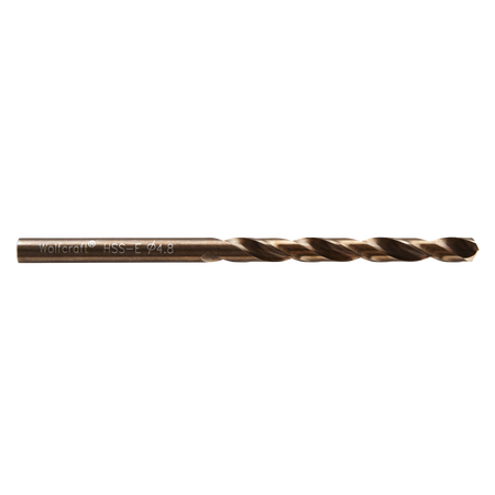 HSS Co Metal Drill Bit, ground, Ø 4,8 mm