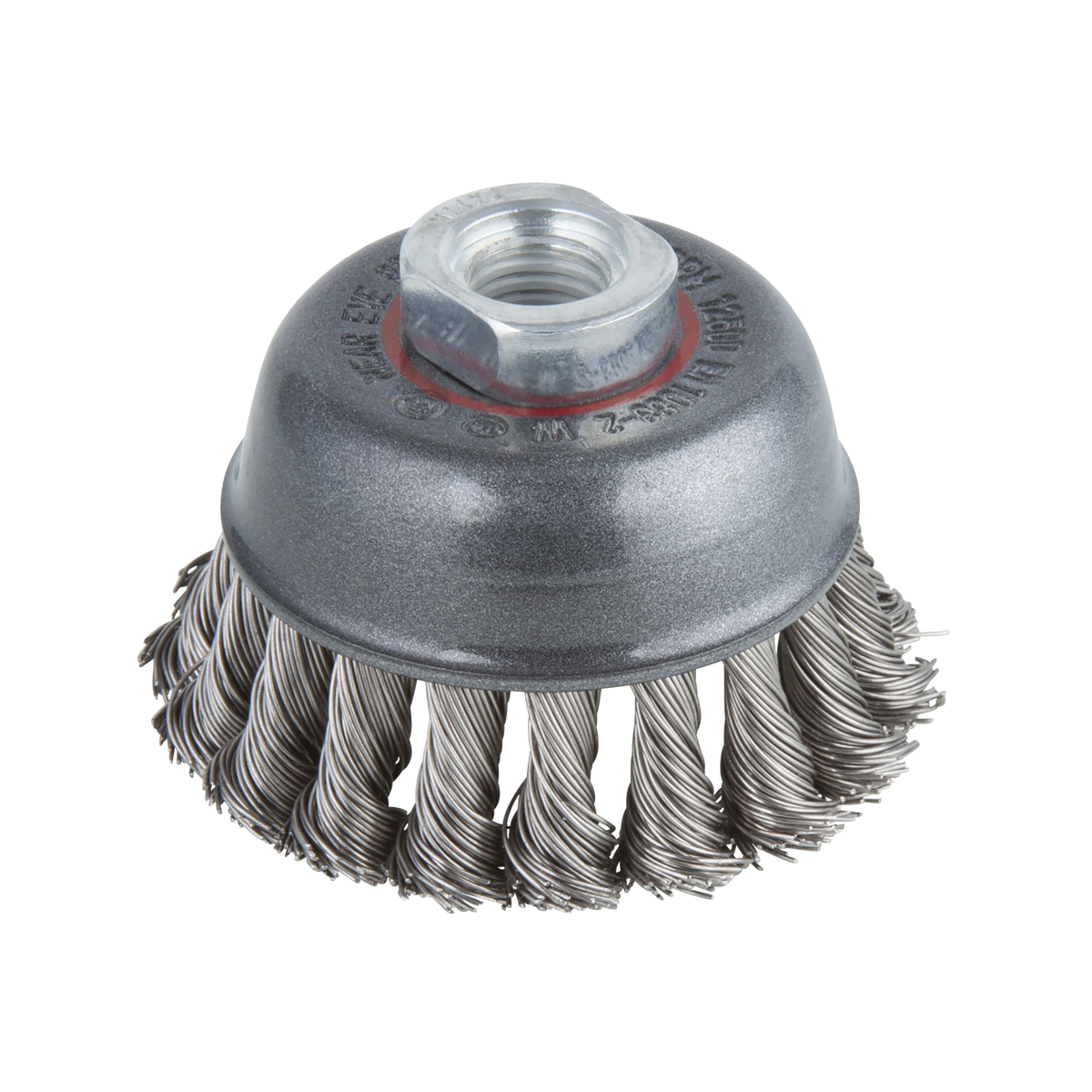 Stainless Steel Wire Cup Brush, twisted