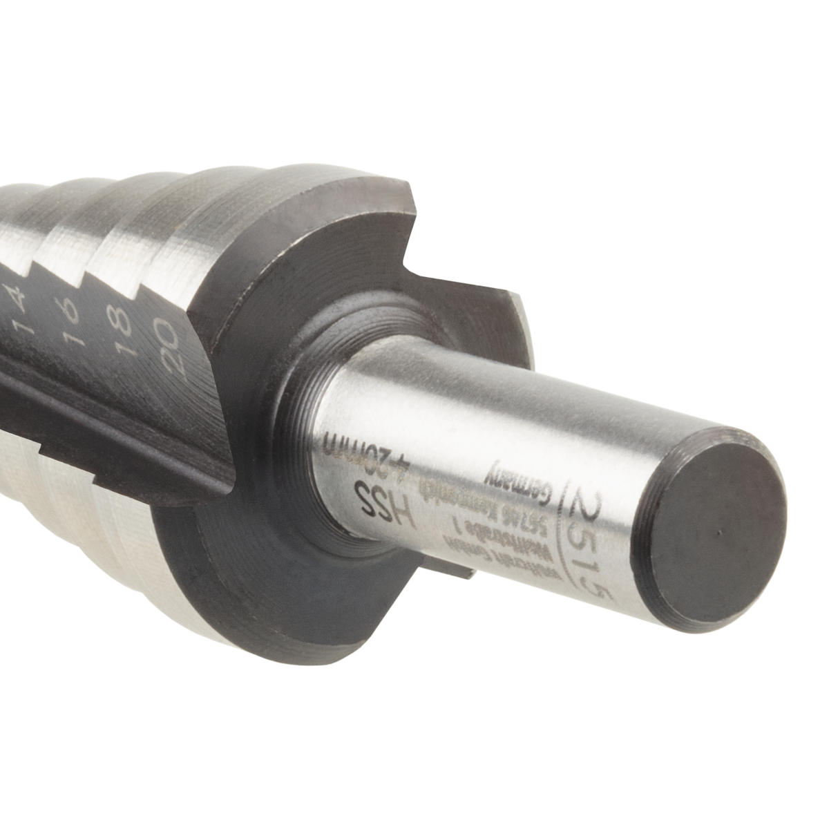 HSS Step Drill Bit, Round Shank - Image 7