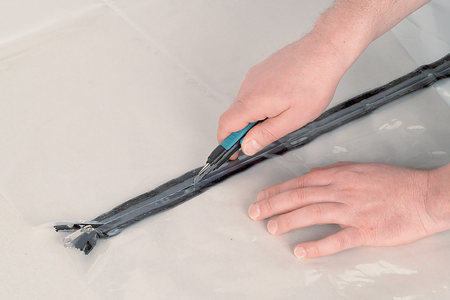 Tape & Zip Door Set, 3 pcs.