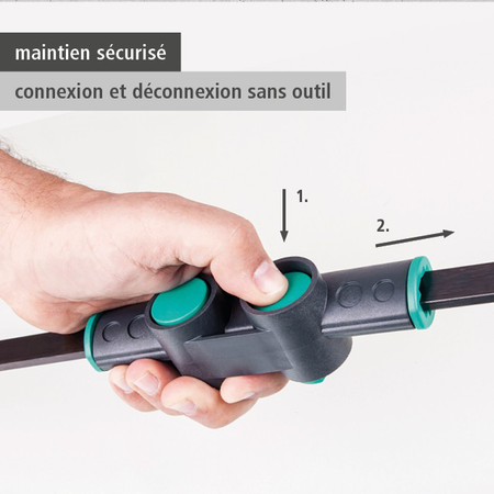 Connector PRO L/EASY One-Hand Clamp Adapter (fr)