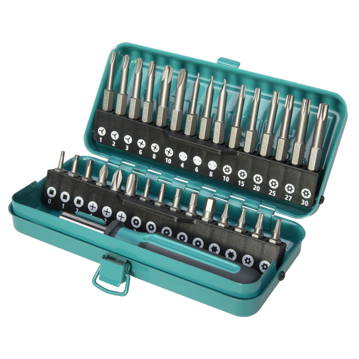 Safety Bit Box for Safety Screws, 31 Pcs.