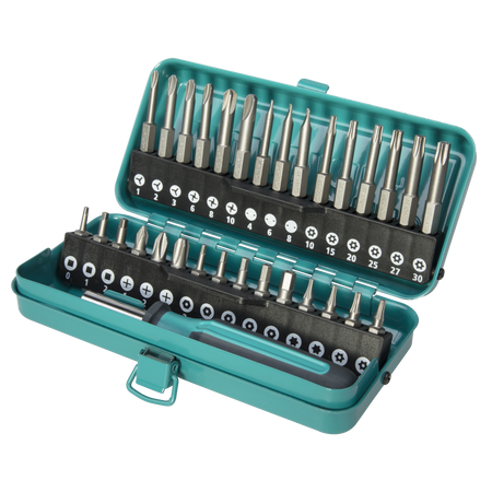 Safety Bit Box for Safety Screws, 31 Pcs.