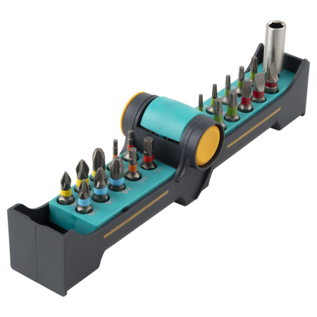 BitButler Maxi, Flat / Crosshead (PH/PZ) / TORX® (T) / Hexagonal, 21 Pcs. - Image 1