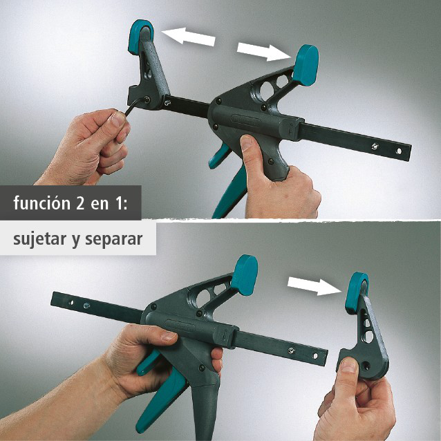 2 EHZ Miniature One-Hand Clamps2 MINI One-Hand Clamps (es)