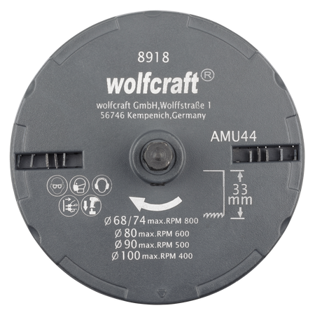 Hole Saw for Electrical Installations, Ø 68–100 mm