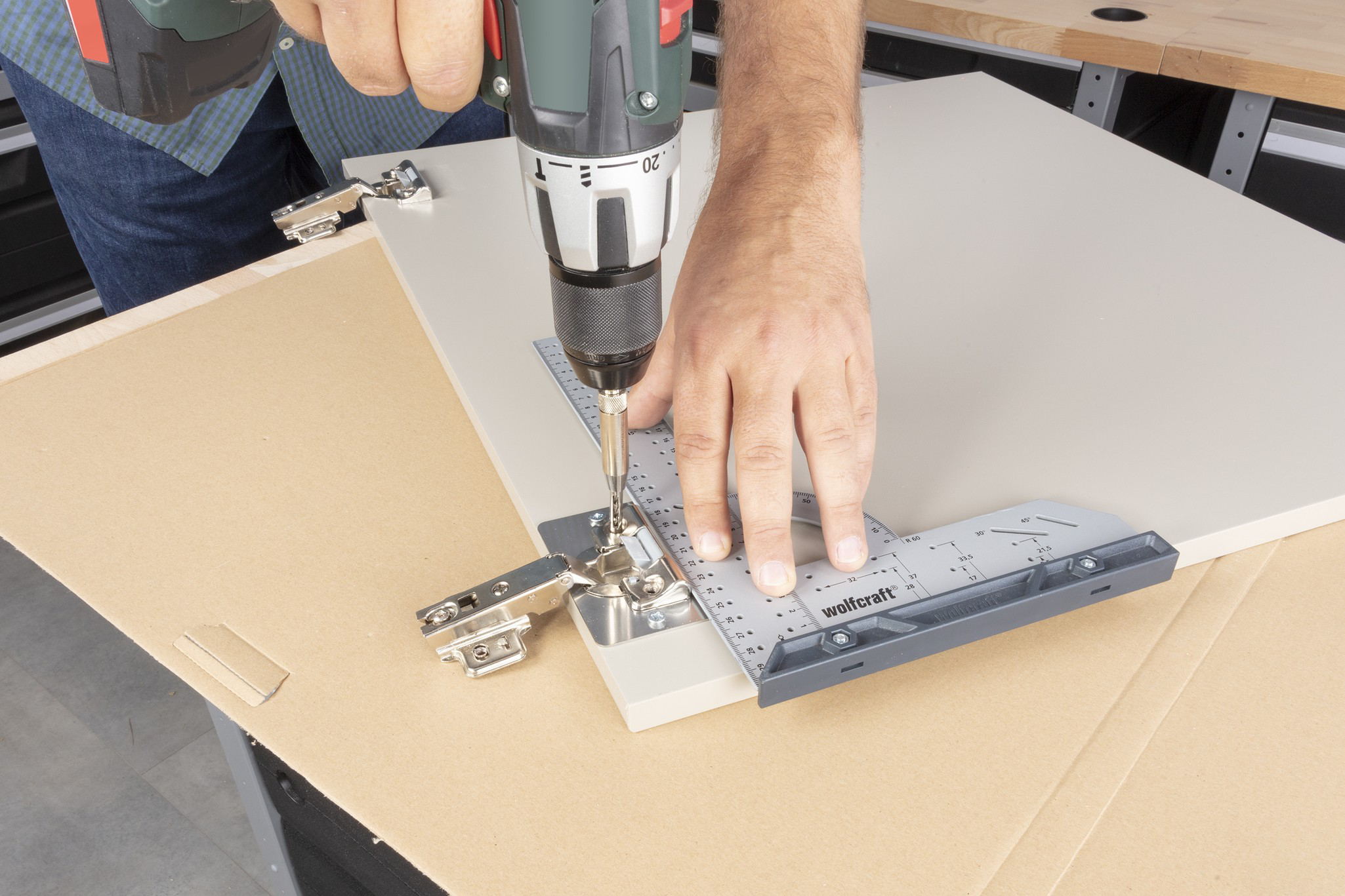 Repair Set for Cup Hinge – Door Side, 17 Pcs. - Image 7