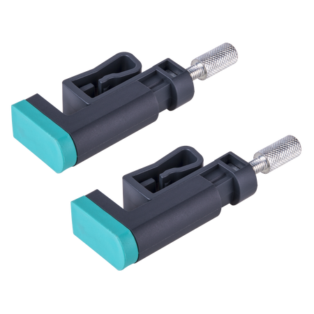 2 KS 24 Edge Clamps