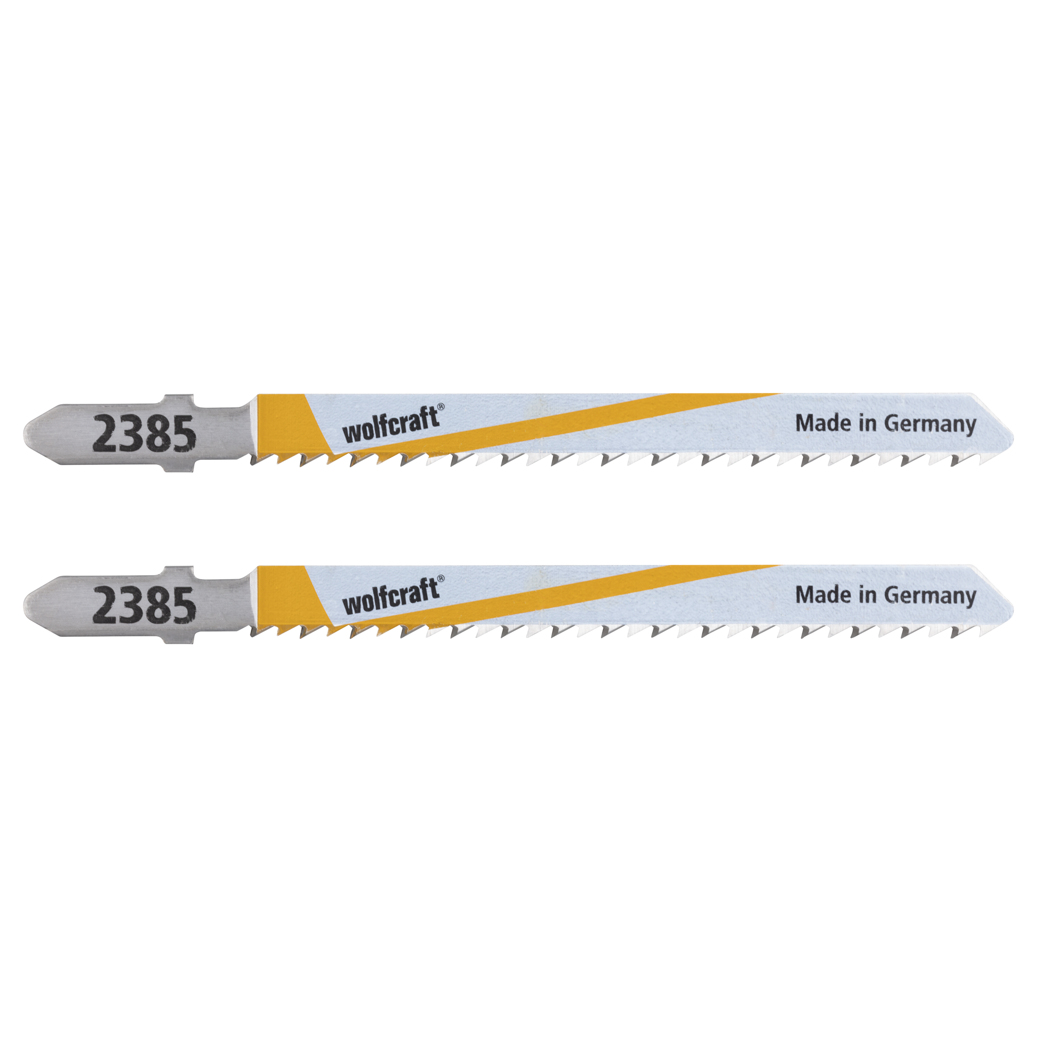 2 BIM Jigsaw Blades, T-shank, wood with nails, clean cut