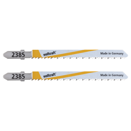 2 BIM Jigsaw Blades, T-shank, wood with nails, clean cut