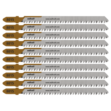 10 Jigsaw Blades, Chipboard, Fine Cuts