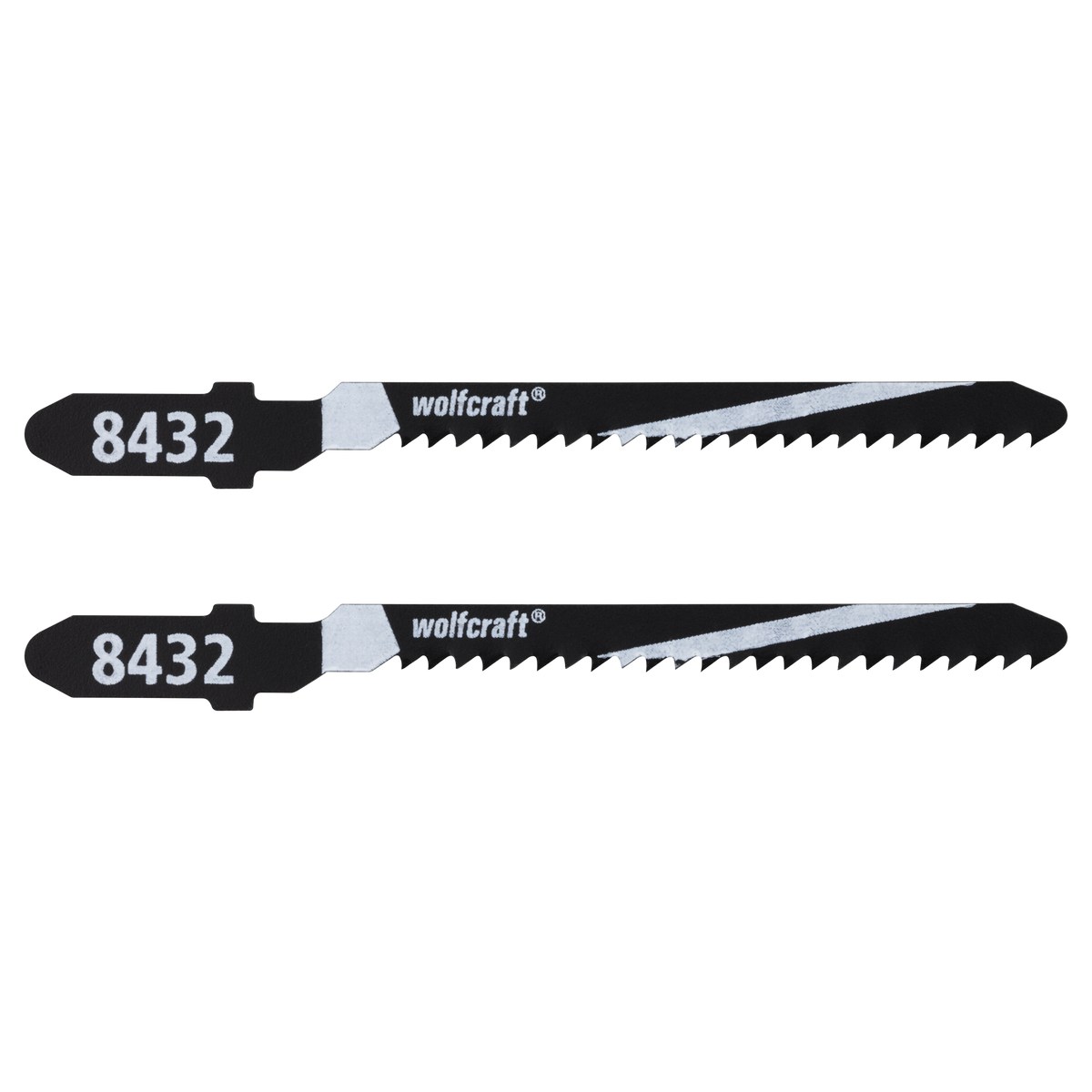2 HCS Jigsaw Blades, T-shank, softwood, curved cut