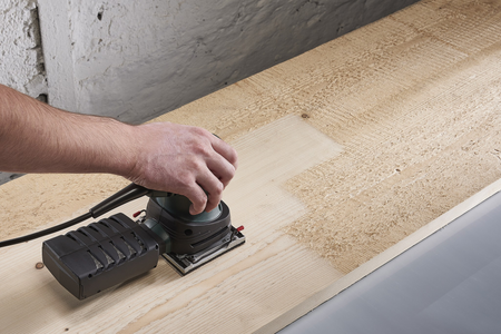 Easy-Fix Sanding Sheet Set for Wood/Metal, 100 x 115 mm, 10 Pcs.