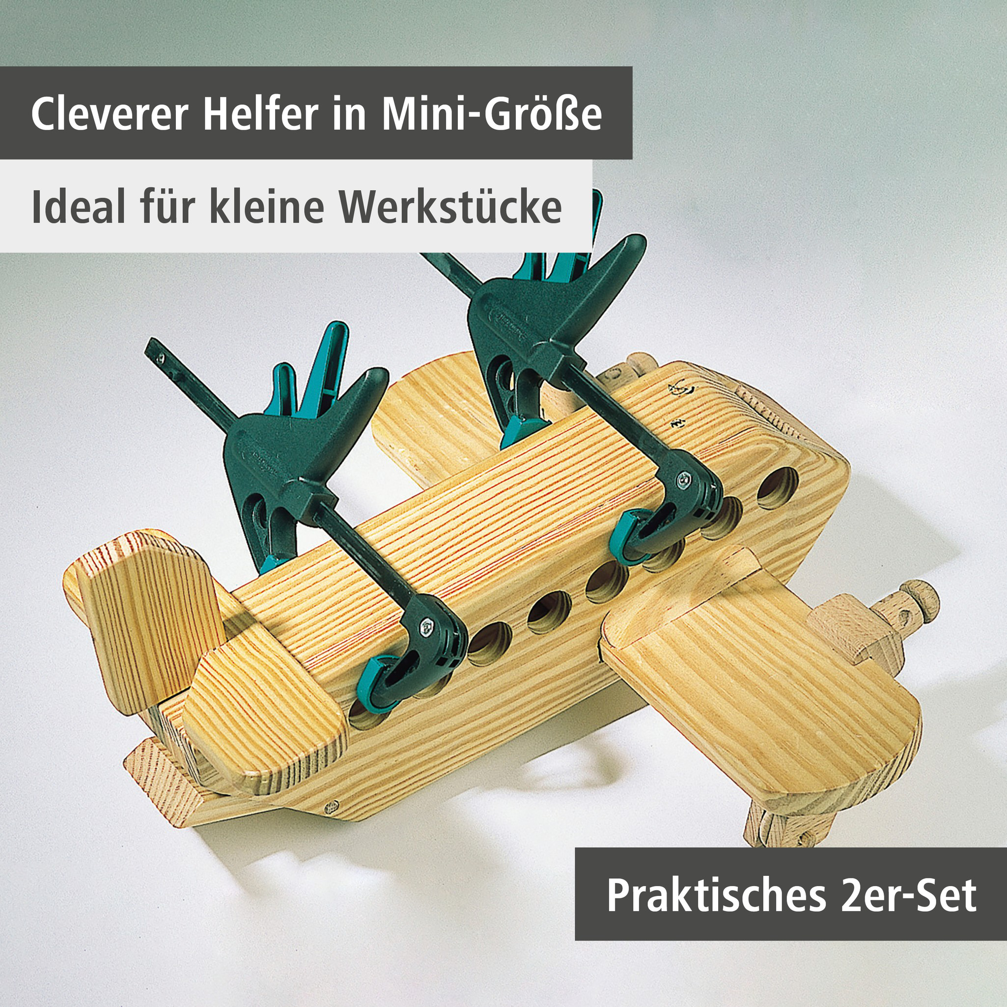 2 EHZ Miniature One-Hand Clamps2 MINI One-Hand Clamps (de)