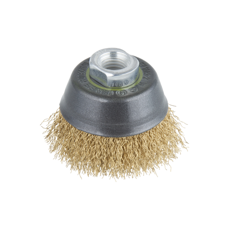 Brass Wire Cup Brush, Ø 70 mm