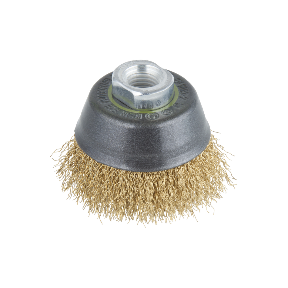 Brass Wire Cup Brush, Ø 70 mm