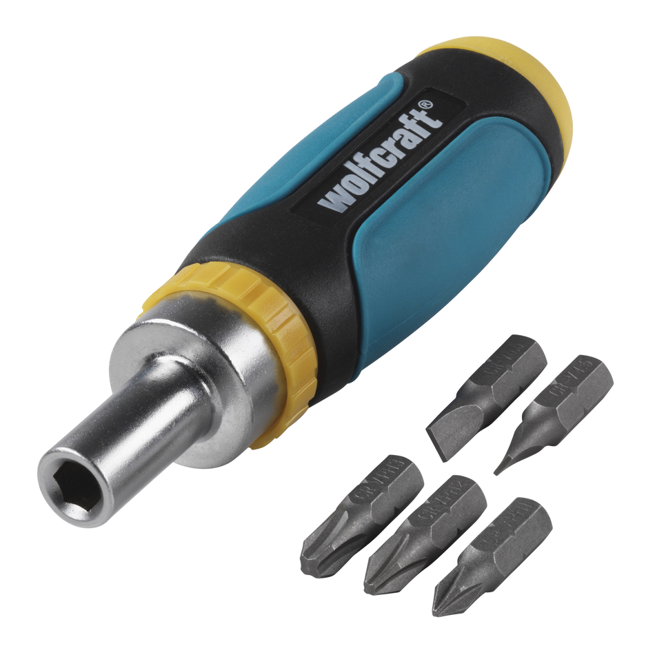 Miniature Hand Screwdriver With Ratchet Function