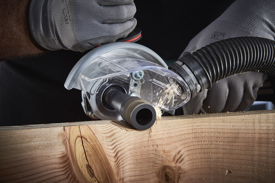 Extraction Hood for Angle Grinder