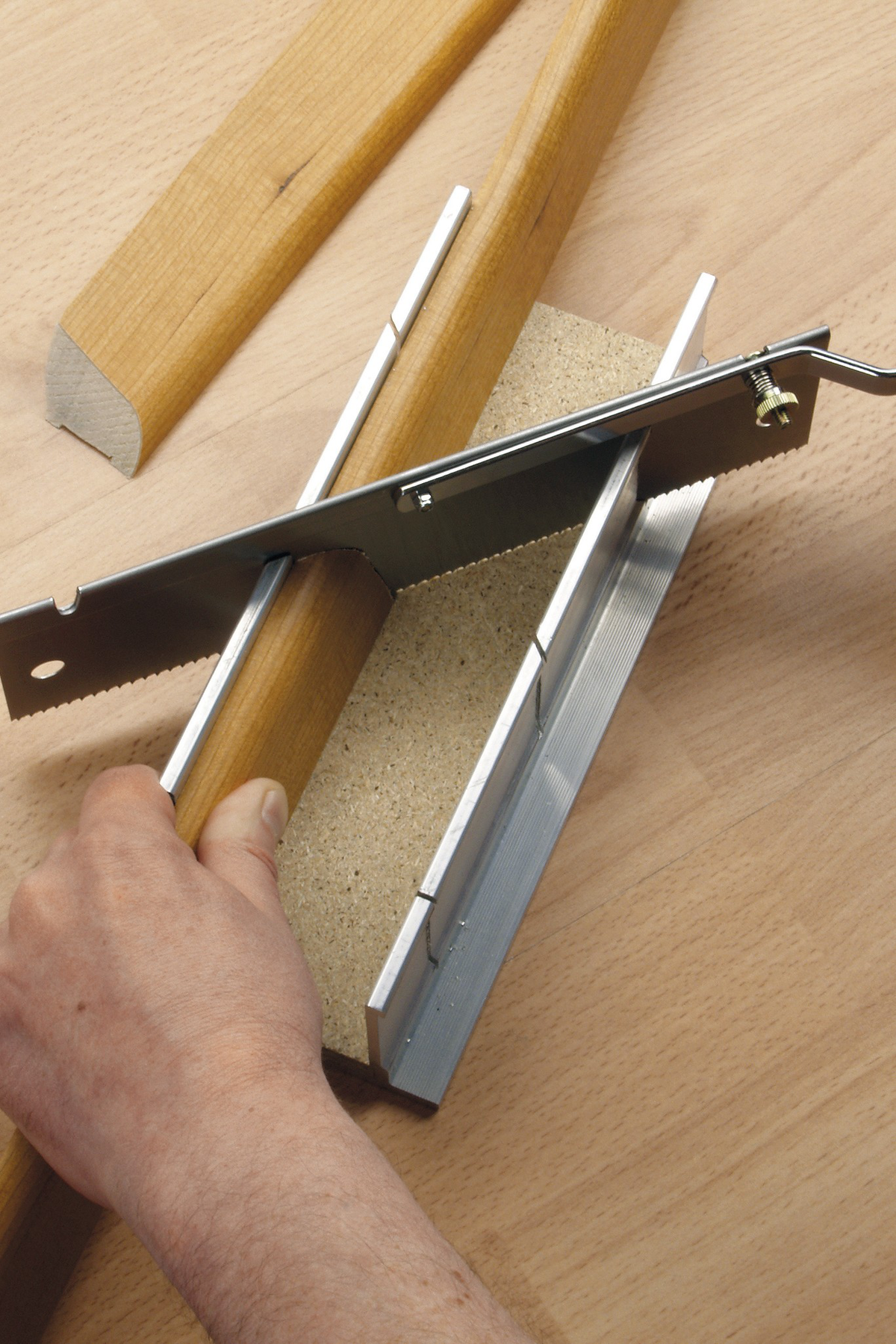 Handsaw with Bent Handle