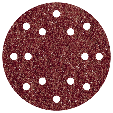 5 Easy-Fix Sanding Discs for Wood/Metal, Ø 150 mm, grain 80