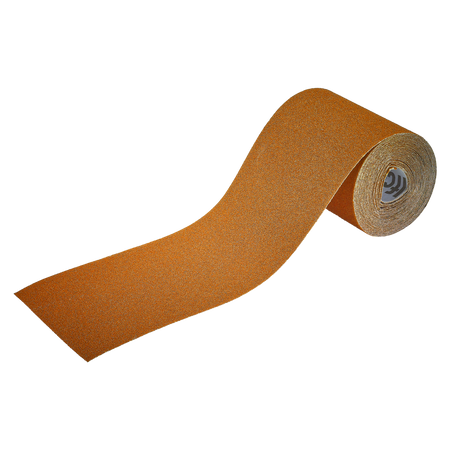 Sandpaper Roll for Wood/Metal, 5 m x 93 mm, grain 100