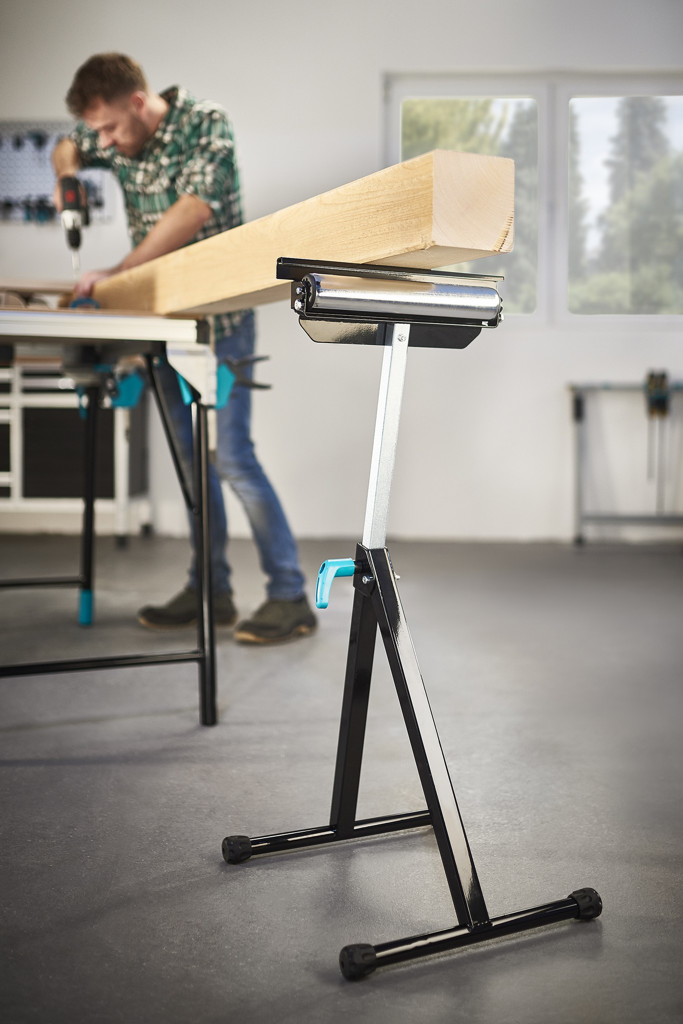 Multi-Function Support Stand and Roller Trestle