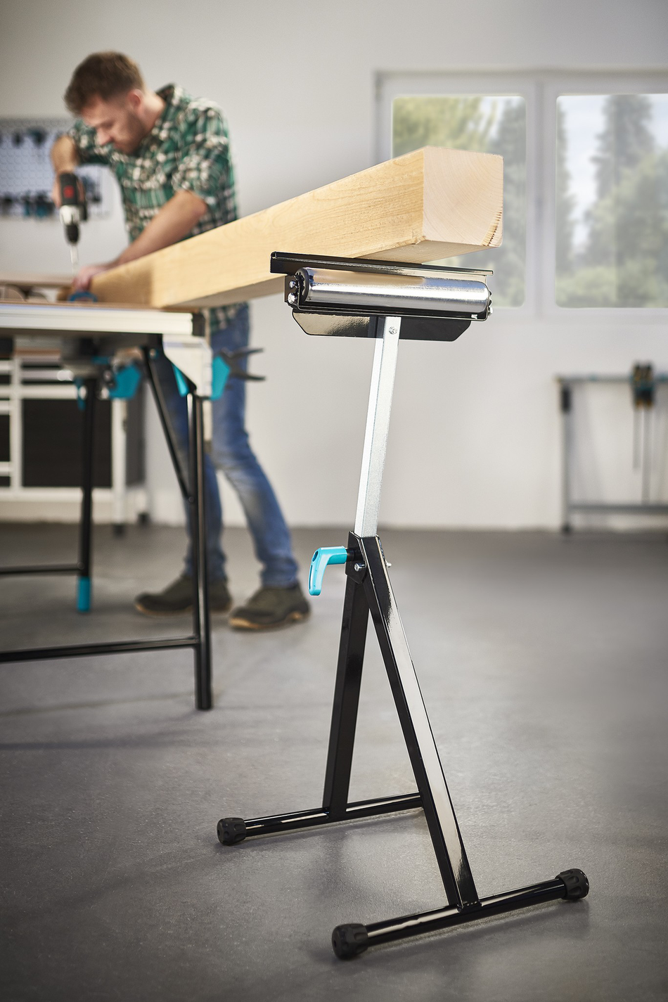 Multi-Function Support Stand and Roller Trestle