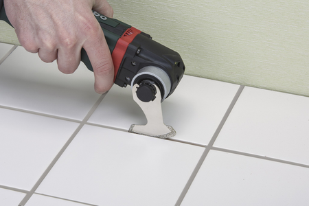 Diamond-Coated Hatchet Saw “PRO”, universal receptacle, cement joints, mortar residue - Image 3