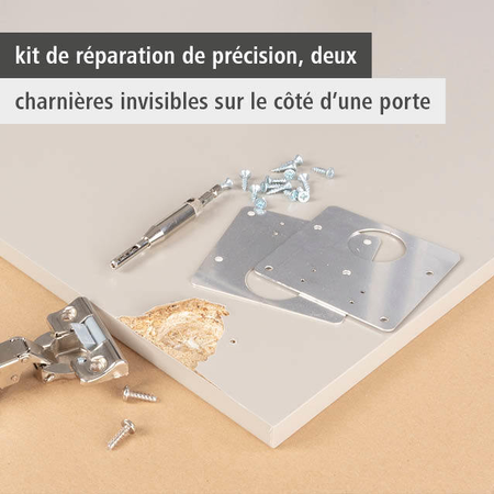 Project Set for Repairing Cup Hinges on the Door Side (fr)