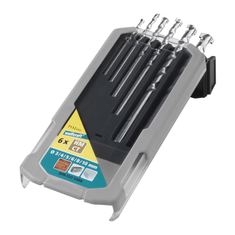 TC Rock Drill Bit Set 6 Pcs.