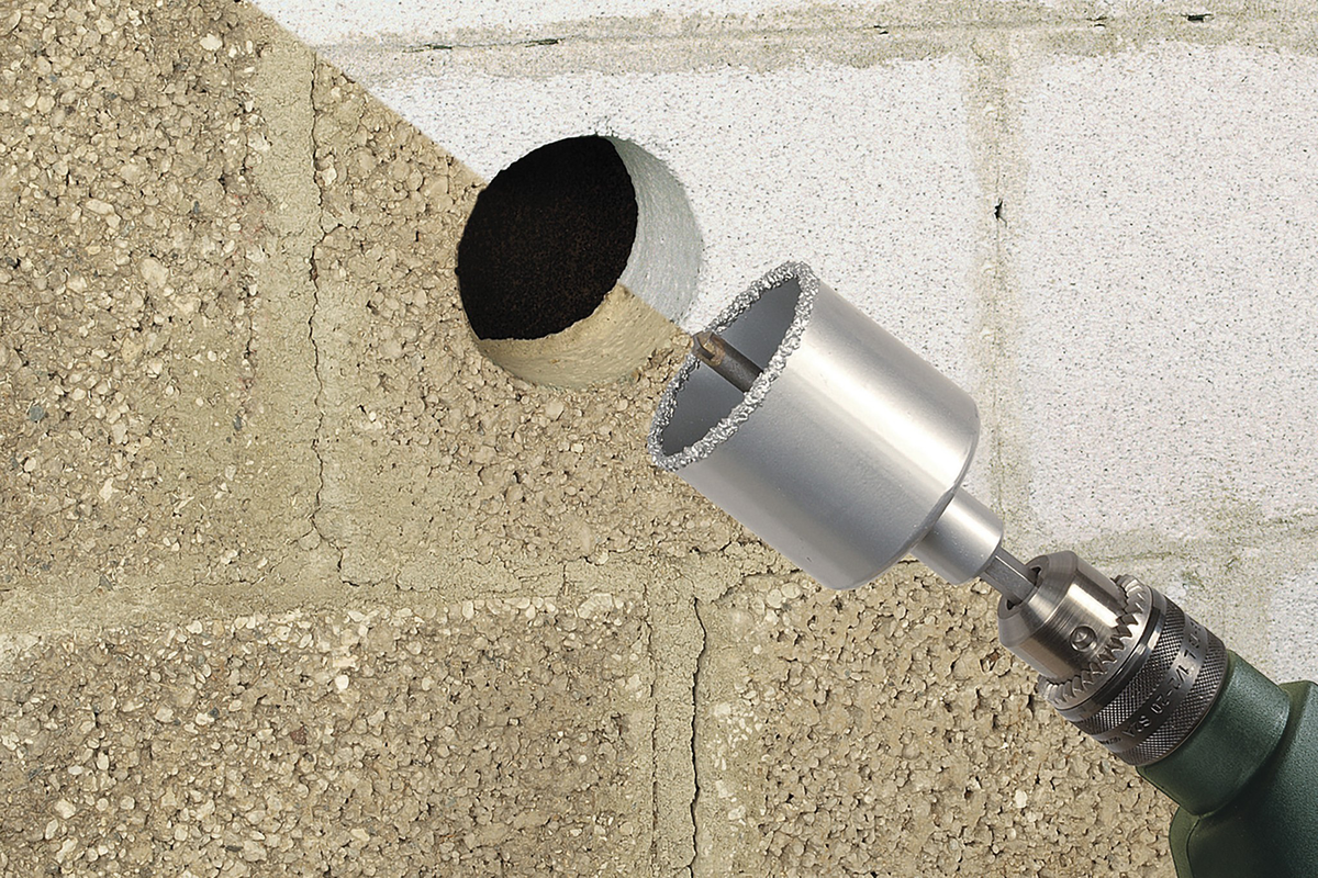Annular Bit, Tungsten Carbide Coated, With Mandrel