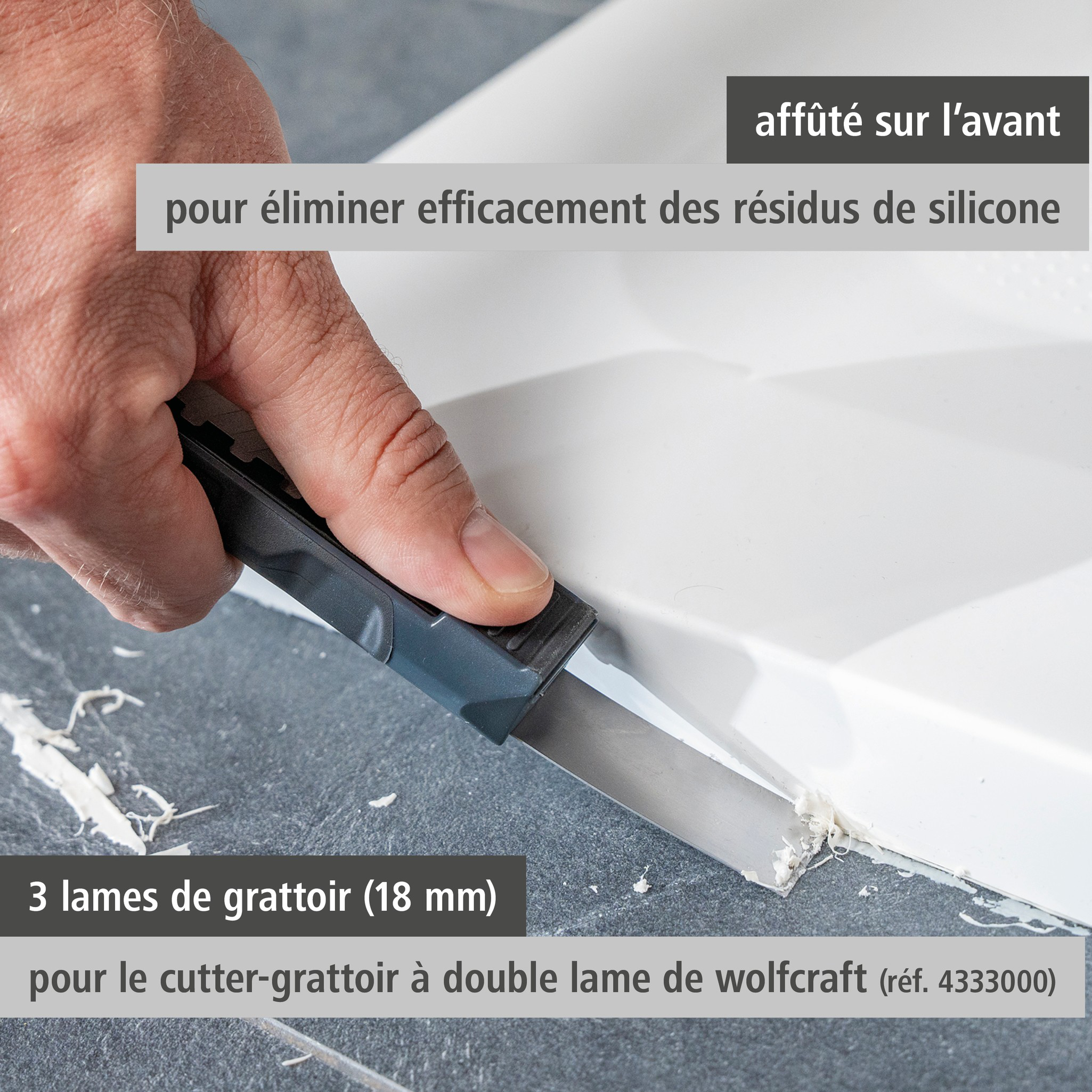 Scraper Blades, 18 mm (fr)