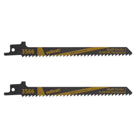 CV Sabre Saw Blades, wood and plastic, fine curved cut - Image 1