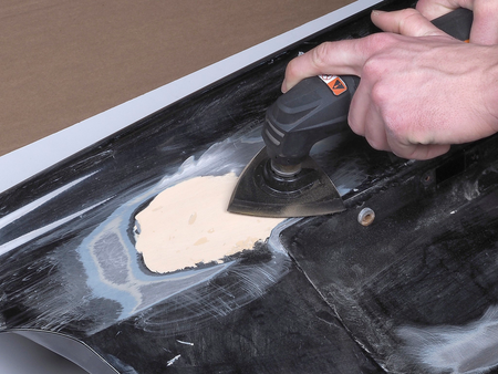 Adhesive Sanding Plate “PRO”, universal receptacle