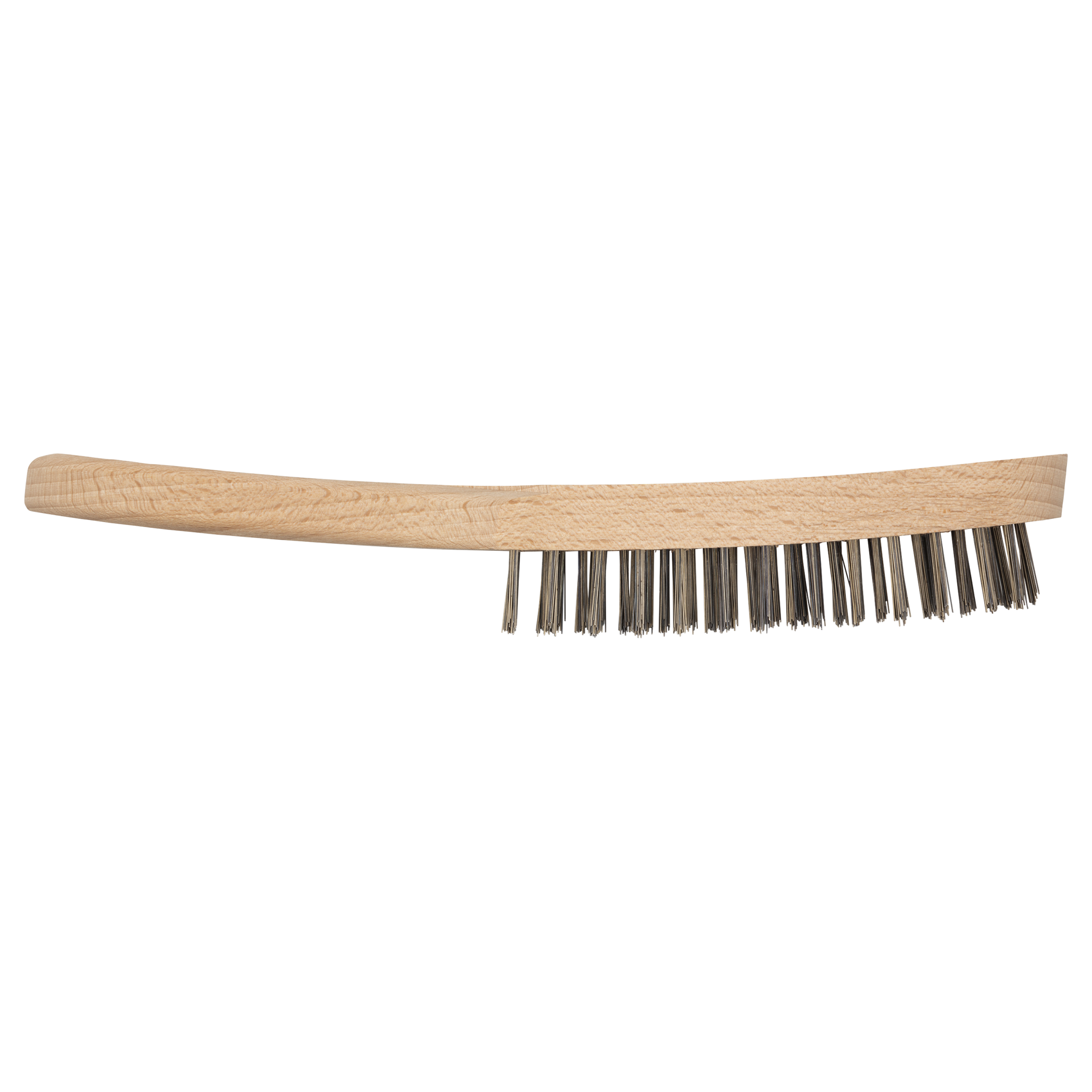 Steel Wire Hand Brush, Wooden Version