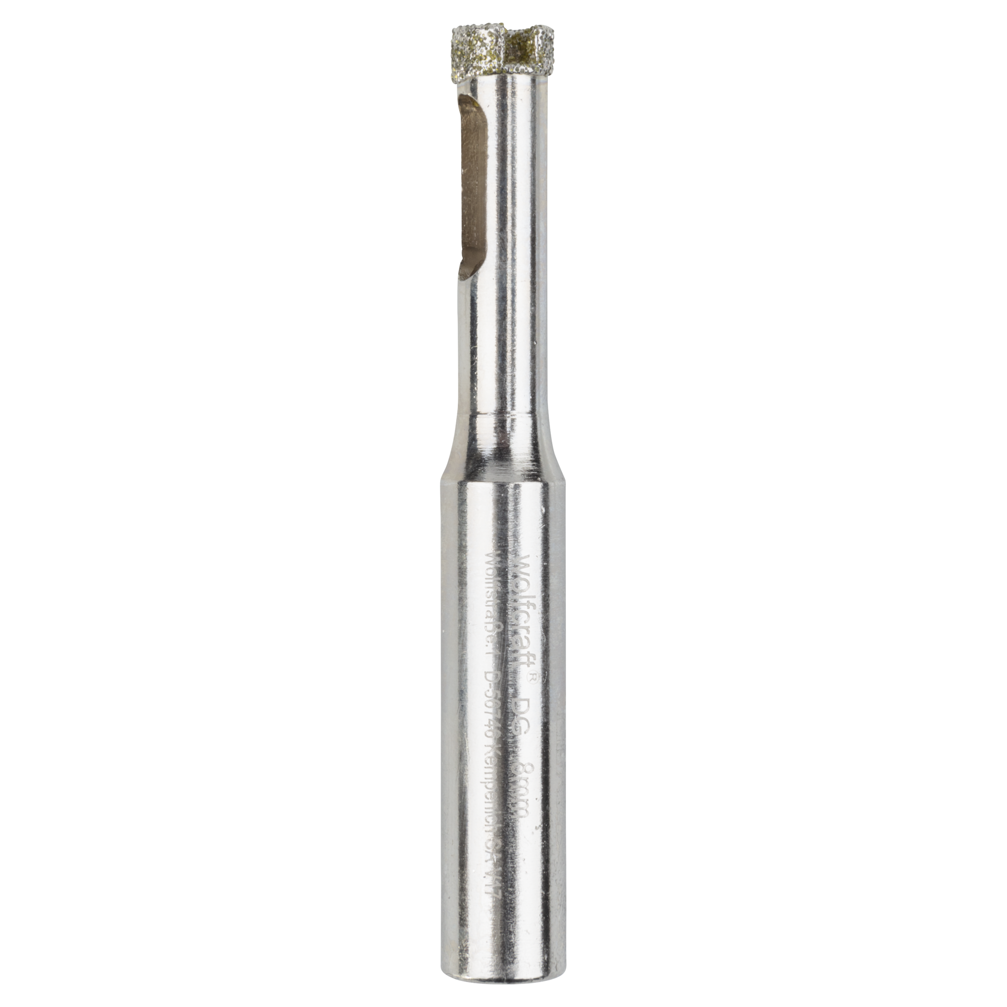 “Ceramic” Diamond Coated Annular Bit, Ø8mm