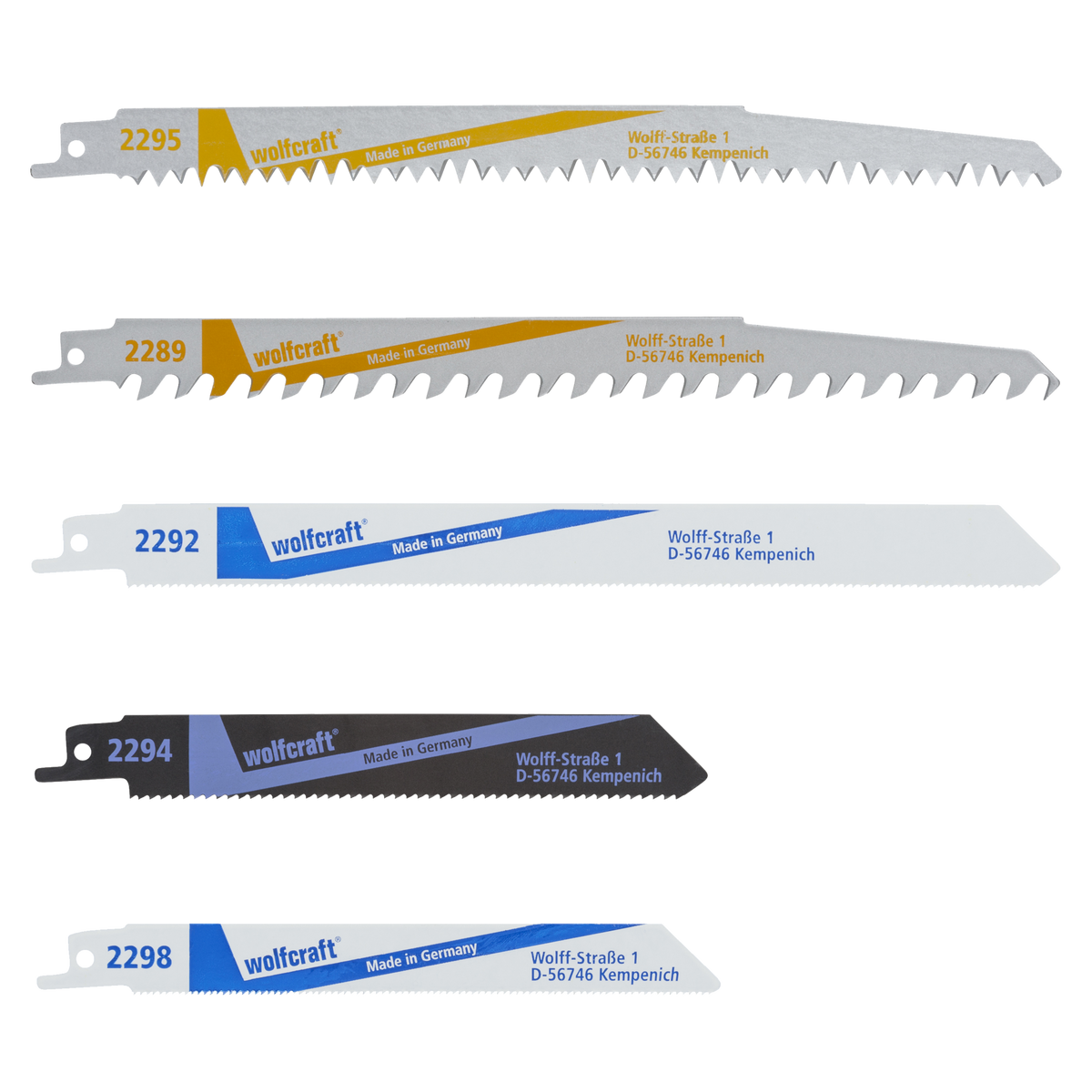 Sabre Saw Blade Set 5 Pcs. - Image 1