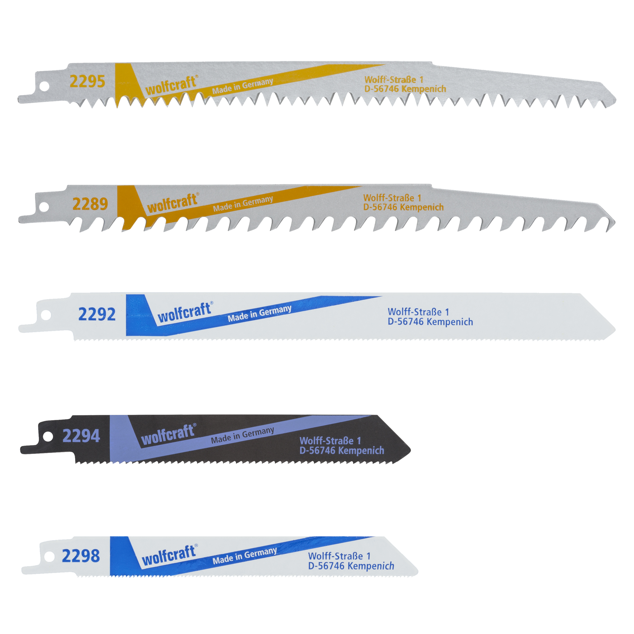 Sabre Saw Blade Set 5 Pcs. - Image 1