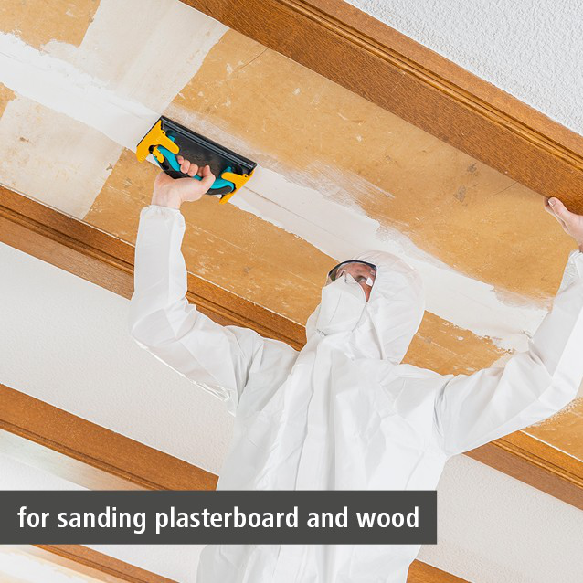 Easy-Fix Sanding Pad Set for plasterboard, 115 x 280 mm, grain 120/220, 16 pcs. (en)