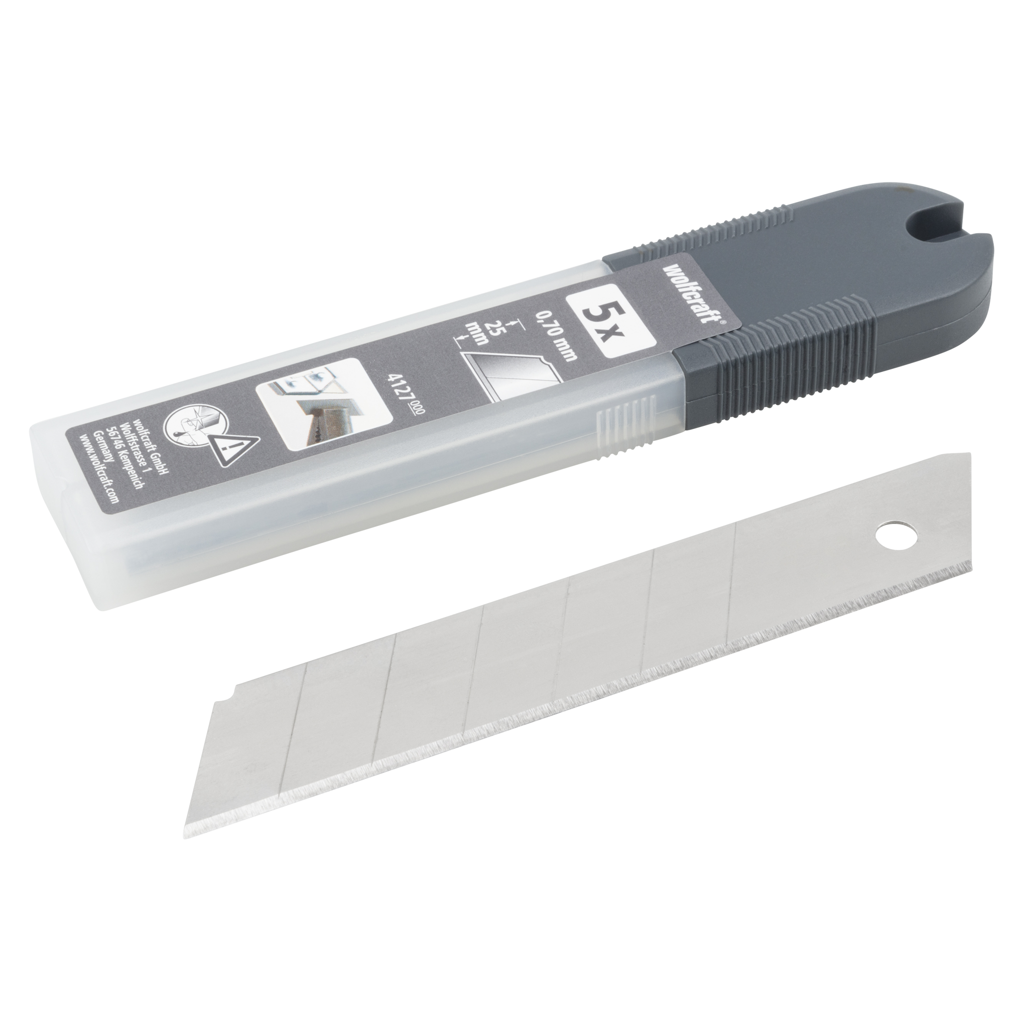 5 Professional Snap-Off Blades, 25 mm