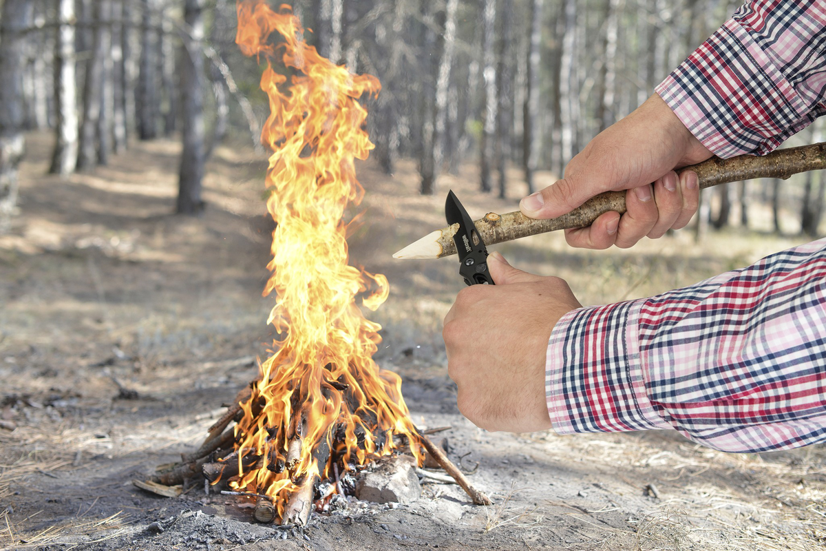 Leisure Knife with Folding, Smooth Blade - Image 5